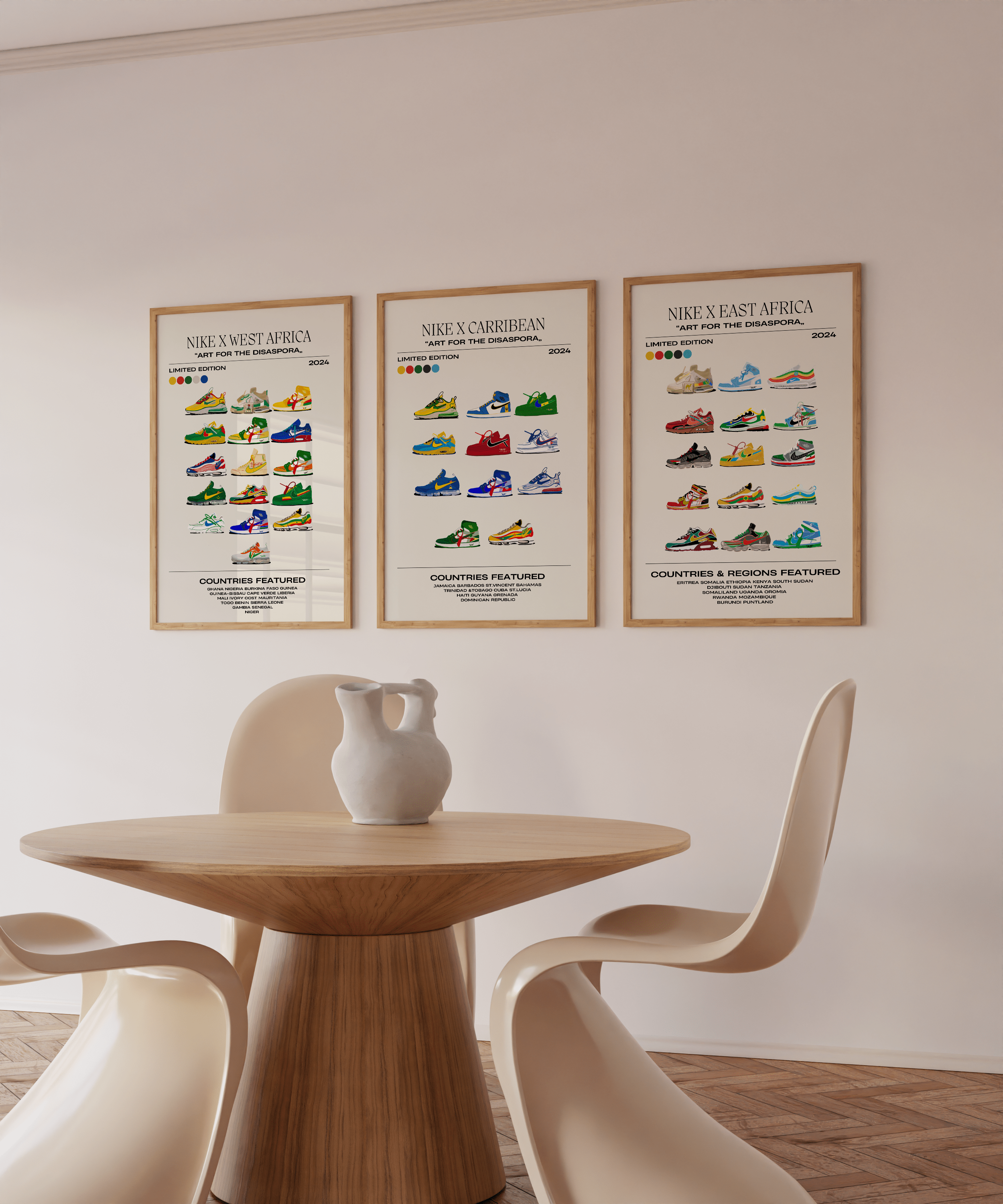 NIKE X East Africa - Matte Vertical Posters